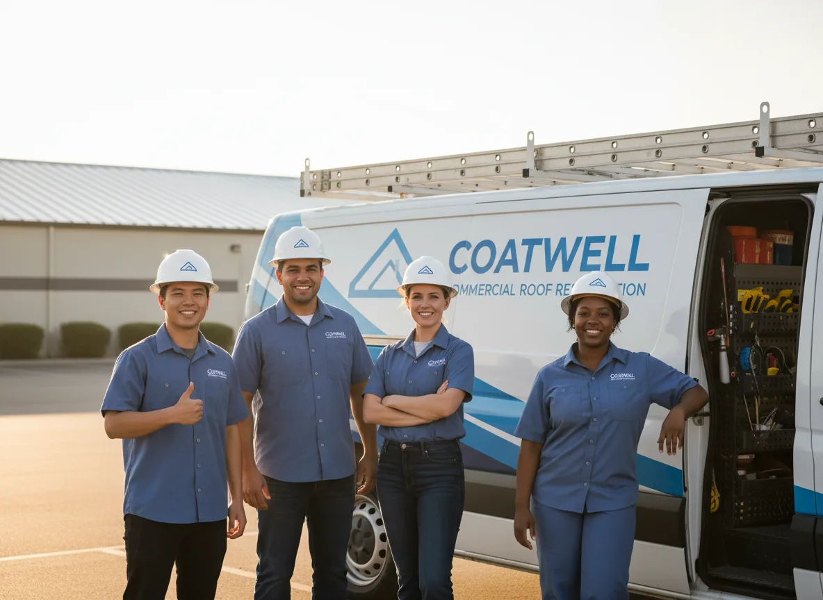 Commercial roof coating company in Rachel, WV